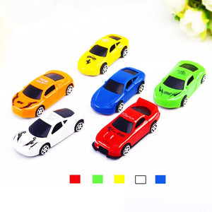 5 Pcs/set Q Version Cute Car Model Toys for Boys Children Gift Mini Cars Toy Kids Baby Educational Toys