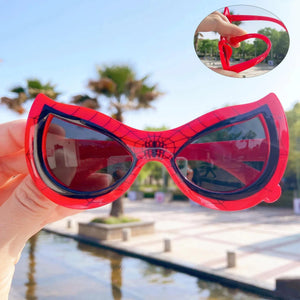 2024 Disney Spiderman Sunglasses Plastic Action Toys Figure Anime Spider Cartoon Fashion Sunglasses Cute Gifts For kids toys