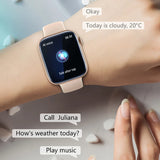 2023 Men Women Smartwatch Bluetooth Call Digital Smart Watch Fitness Clock Sports Waterproof Watches for Girls Kid Xiaomi iPhone