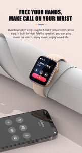 2023 Men Women Smartwatch Bluetooth Call Digital Smart Watch Fitness Clock Sports Waterproof Watches for Girls Kid Xiaomi iPhone