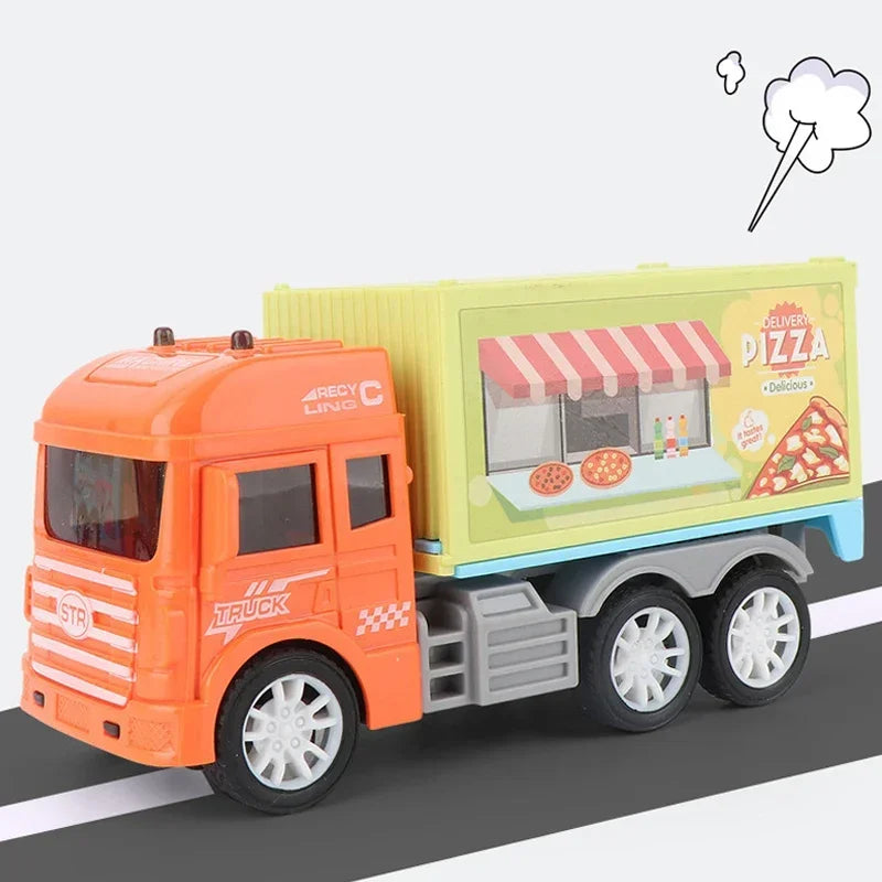 New Ice Cream Candy Car Modle  Play Toys Candy Car Ice Cream Candy Cart House Brain Game Kids Toys Children's Gift Toys