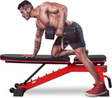 Adjustable Weight Bench for Full Workout, Incline and Decline  Indoor   Home Gym