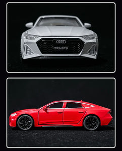 1:32 Audi RS7 Sportback Alloy Model Car Toy Diecasts Metal Casting Sound and Light Car Toys For Children Vehicle