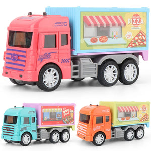 New Ice Cream Candy Car Modle  Play Toys Candy Car Ice Cream Candy Cart House Brain Game Kids Toys Children's Gift Toys