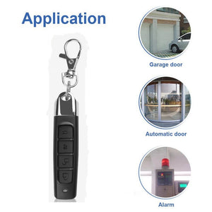 433mhz Wireless Remote Control 433.92Mhz Receiver Module RF Transmitter Electric Cloning Gate Garage Door with Keychain for Home