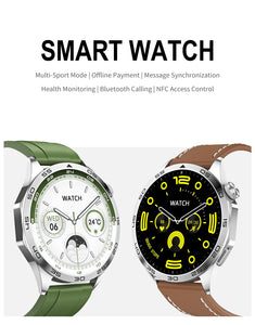 2024 New Original For Huawei Xiaomi GT4 Pro Smartwatch Men GPS tracking AMOLED 466*466 HD screen NFC Bluetooth Call smartwatch