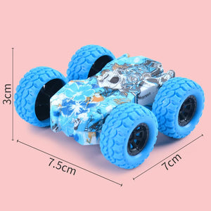 Cute Vehicle Toys Crashworthiness And Fall Resistance Safety Shatter-Proof Model Boy Funny Toy For Kids Double-Side Inertia Car