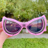 2024 Disney Spiderman Sunglasses Plastic Action Toys Figure Anime Spider Cartoon Fashion Sunglasses Cute Gifts For kids toys