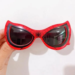 2024 Disney Spiderman Sunglasses Plastic Action Toys Figure Anime Spider Cartoon Fashion Sunglasses Cute Gifts For kids toys