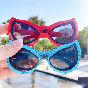 2024 Disney Spiderman Sunglasses Plastic Action Toys Figure Anime Spider Cartoon Fashion Sunglasses Cute Gifts For kids toys